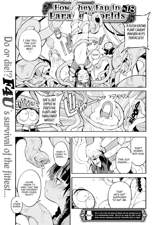 'How They Fap in Parallel Worlds Ch.18' cover