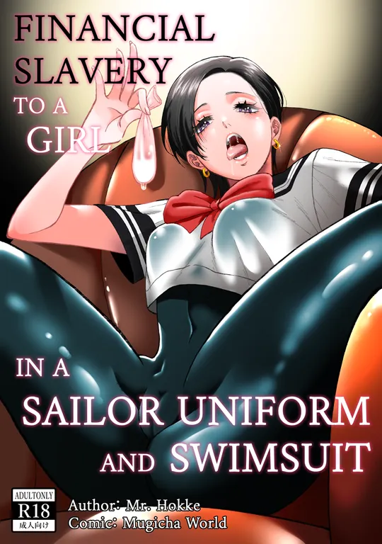 'Financial Slavery to a Girl in a Sailor Uniform and Swimsuit' cover