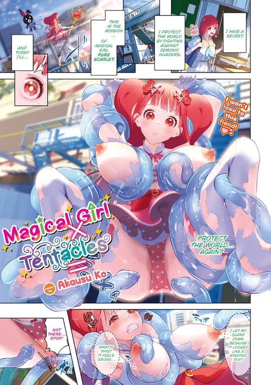 'Magical Girl x Tentacles =' cover