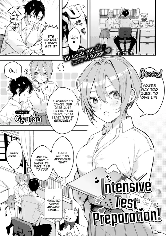 'Intensive Test Preparation!' cover