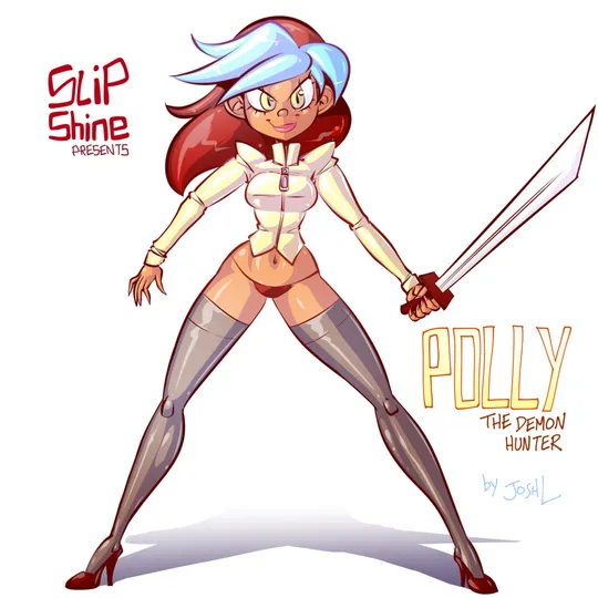 'Polly the Demon Hunter' cover