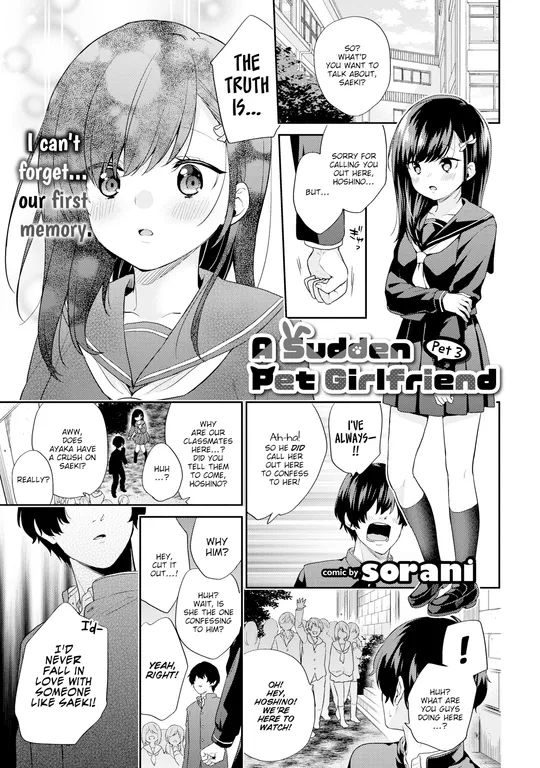 'A Sudden Pet Girlfriend - Pet 3' cover