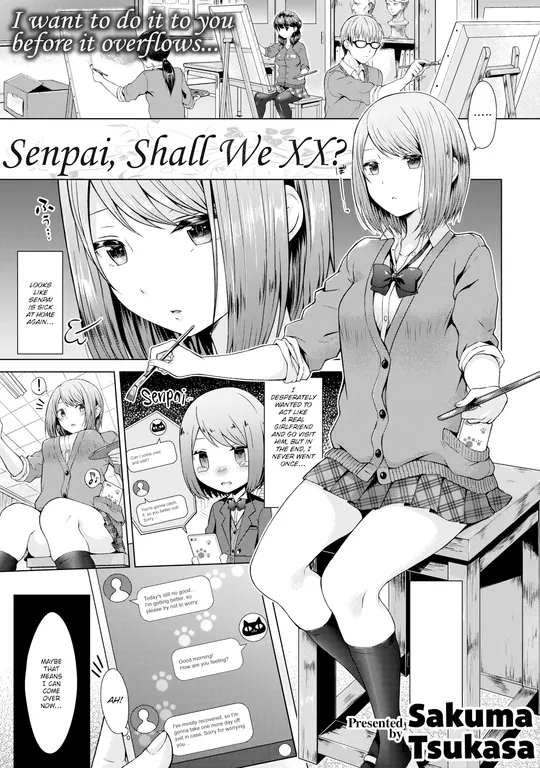 'Senpai, Shall We XX?' cover