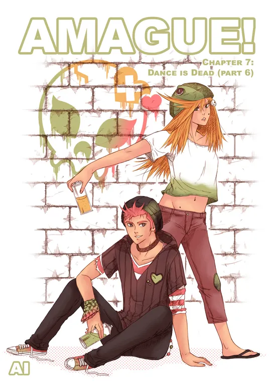 'Amague! Chapter 7 "Dance is Dead" Part 6' cover