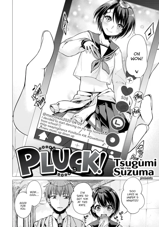 'Pluck!' cover