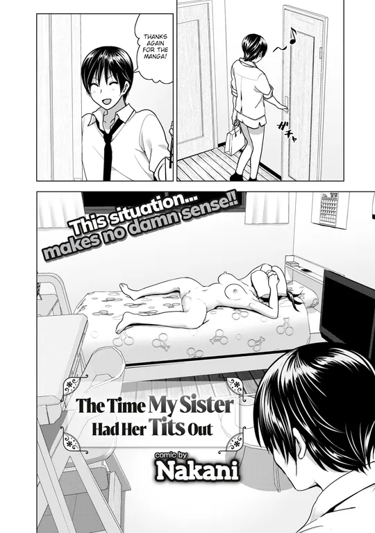 'The Time My Sister Had Her Tits Out' cover